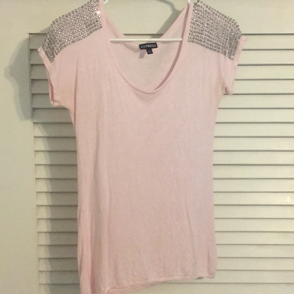 Shirt with Diamond details